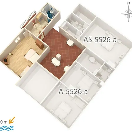 With A Parking Space - 5526 Apartment *